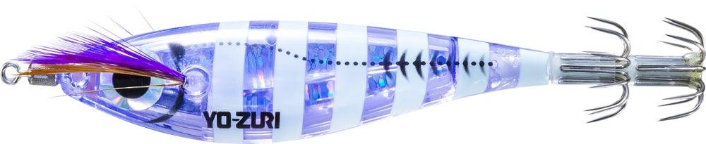 🎁 Yo-Zuri Ultra 3D Laser DX M2 Squid Jigs (100% off)-Yo-Zuri-3-3/4" 3/8oz *Buy 1 Get 1 FREE*-Zebra Luminous Purple-Tackle World