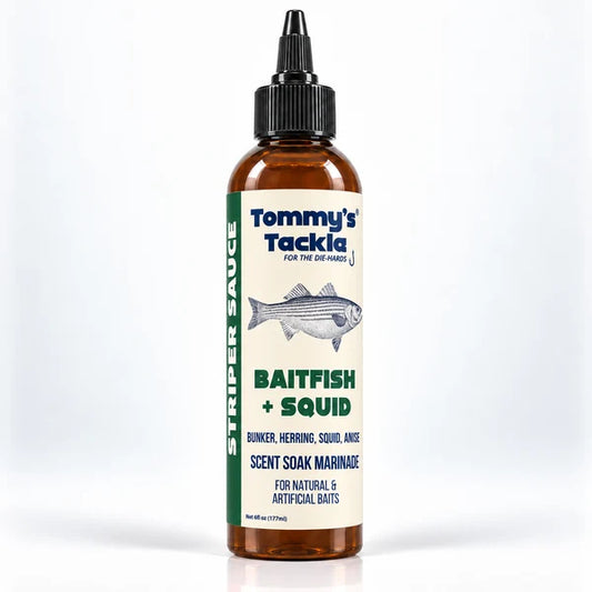 Tommy's Tackle Striper Sauce Fish Attractant-Lures-Tommy's Tackle-6oz Spray Bottle-Tackle World