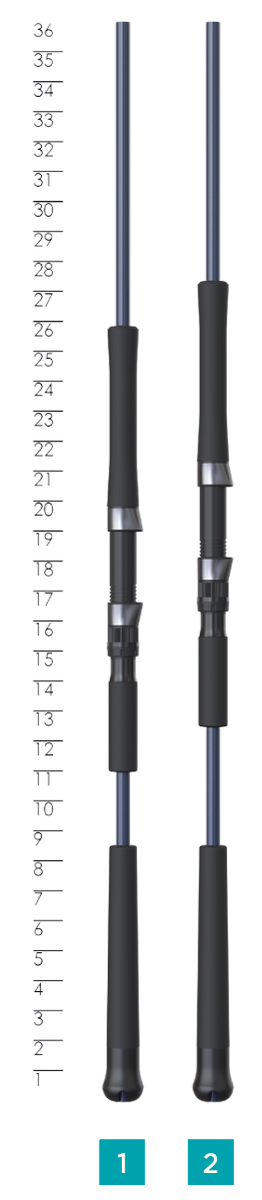 St. Croix 2025 STC Rogue V Jig Spinning Rods-Rod-St. Croix-Tackle World