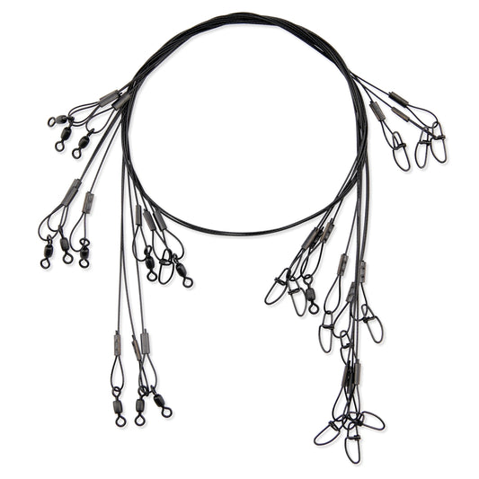 American Fishing Wire Surflon Leaders Vari Packs-Line & Leader-American Fishing Wire-Black 12pk-Tackle World