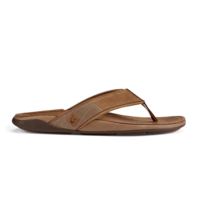 Olukai Tuahine Leather Sandles-Apparel-Olukai-Toffee-9-Tackle World