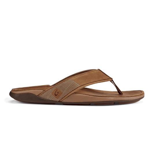 Olukai Tuahine Leather Sandles-Apparel-Olukai-Toffee-9-Tackle World