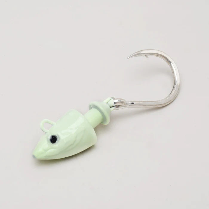 UVT The Chief Jig Heads Shore Catch (Glow) Pink Bubble Gum / 5oz / 5oz