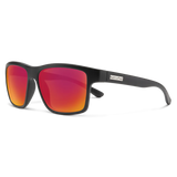 Suncloud A-Team Polarized Sunglasses-Sunglasses-Suncloud-Matte Black Frame w/ Red Mirror-Tackle World