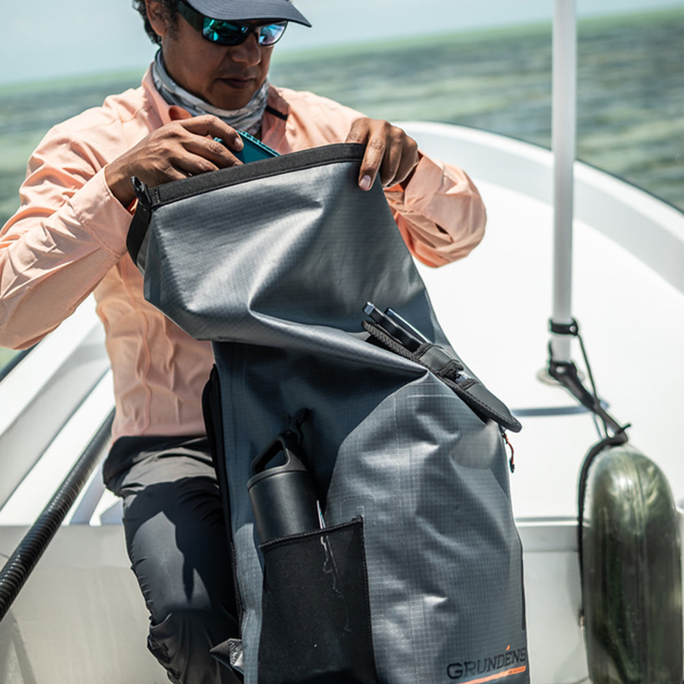 Grundens Wayward Roll Top Backpack 38L-Accessories-Grundens-Tackle World