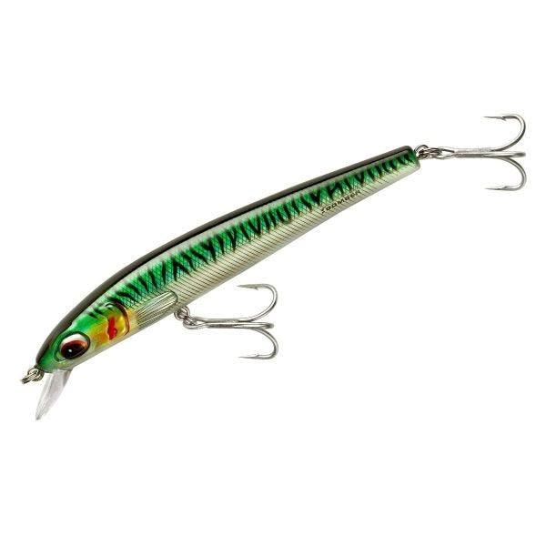 Bomber Saltwater Grade Long Shot Minnows-Lures-Bomber-5"-Green Mackerel-Tackle World