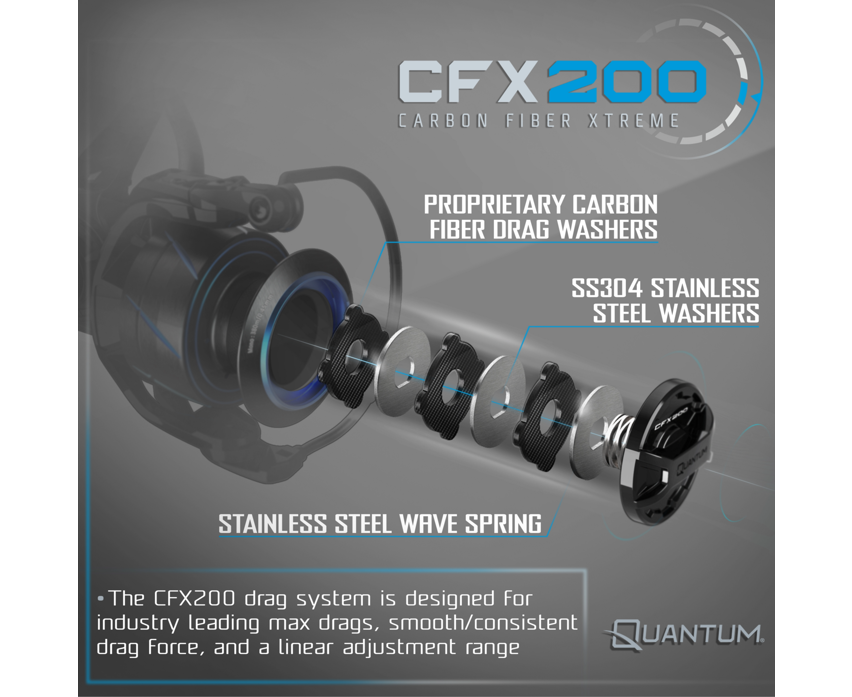 Quantum Merit Free Liner Spinning Reels-Reel-Quantum-Tackle World