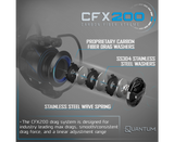 Quantum Merit Free Liner Spinning Reels-Reel-Quantum-Tackle World