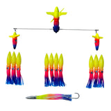 Chatterlures 24" Wingman Side Tracker With 9" Floating Shell Squid Rig