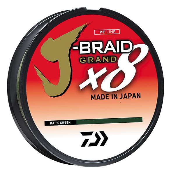 Daiwa J-Braid X8 Grand Braided Line – Tackle World