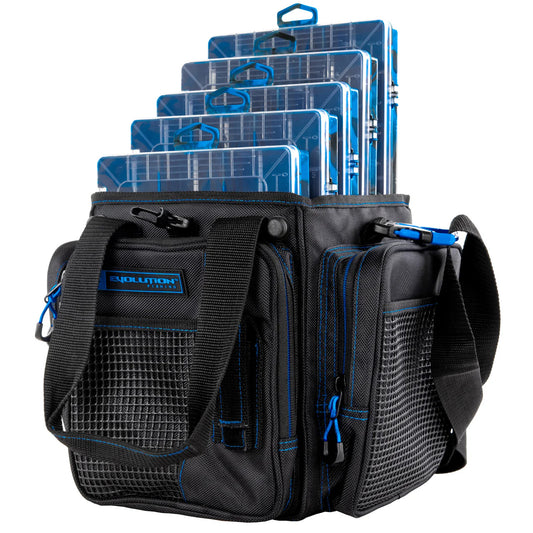 Evolution Vertical 3600 Drift Series Tackle Bags-Accessories-Evolution-Blue-Tackle World