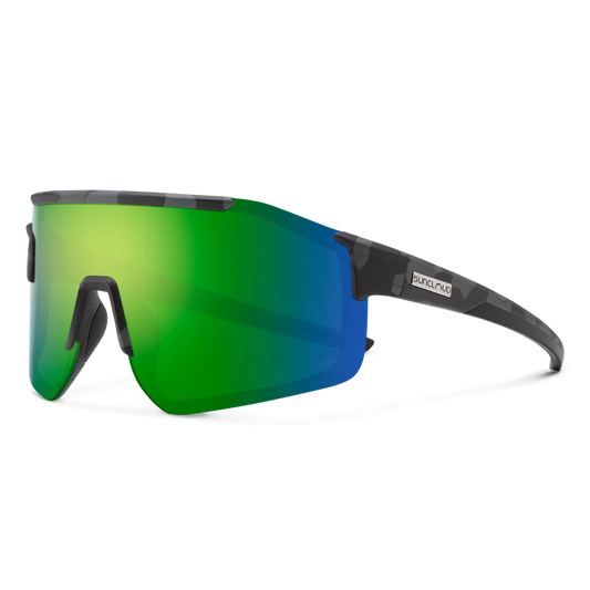 Suncloud Domain Polarized Sunglasses-Sunglasses-Suncloud-Matte Stonefish Frame w/ Green Mirror-Tackle World