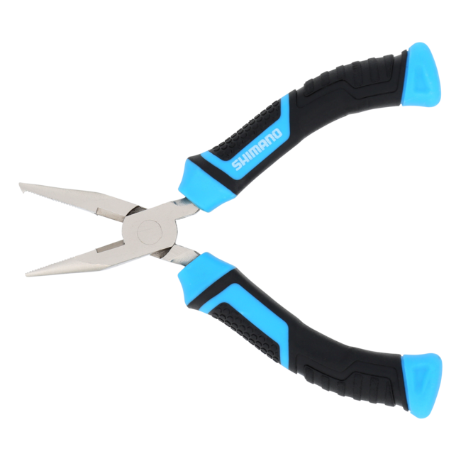 Shimano Brutas Silver Nickel Split Ring Pliers-Tools-Shimano-Tackle World