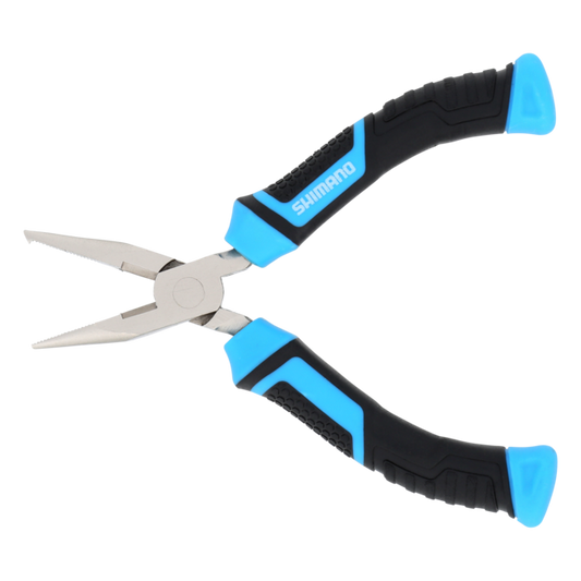 Shimano Brutas Silver Nickel Split Ring Pliers-Tools-Shimano-Tackle World
