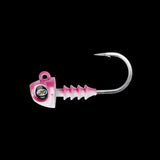 JYG Pro Fishing Swym 9" Jig Heads-Lures-JYG-Flamingo-2oz (2 Pack)-Tackle World