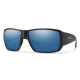 Smith Guide Choice S Polarized Sunglasses-Sunglasses-Smith-Matte Black Frame w/ Blue Mirror-Tackle World