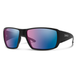 Smith Guide's Choice Polarized Sunglasses-Sunglasses-Smith-Matte Black Frame w/ Rose Blue Mirror-Tackle World