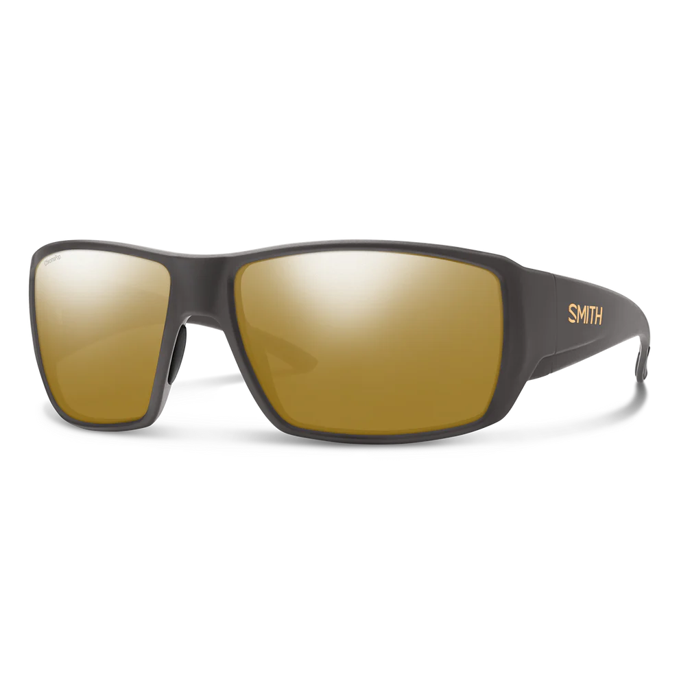 Smith Guide's Choice Polarized Sunglasses-Sunglasses-Smith-Matte Gravy Frame w/ Bronze Mirror-Tackle World