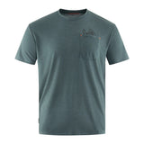 Grundens Species Pocket Tee-Apparel-Grundens-Deep Forest Heather-M-Tackle World