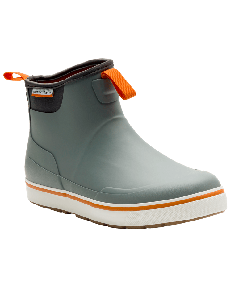 Grundens Deck-Boss Ankle Boots-Apparel-Grundens-Monument Grey-8-Tackle World