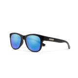 Suncloud Leeway Polarized Sunglasses-Sunglasses-Suncloud-Matte Black Frame w/ Blue Mirror-Tackle World