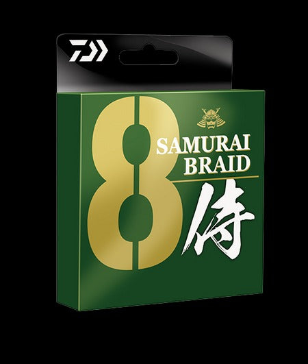 Daiwa 2026 Samurai Braided Line-Line & Leader-Daiwa-Dark Green-4Ib-Tackle World