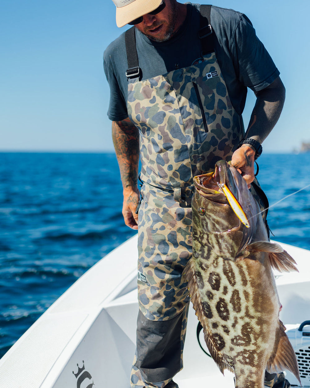Salty Long Range Tech Bib-Apparel-Salty Crew-Tackle World