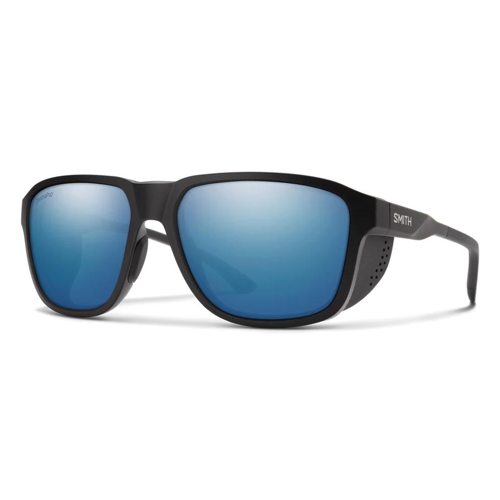 Smith Embark Polarized Sunglasses-Sunglasses-Smith-Matte Black Frame w/ Blue Mirror-Tackle World