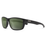 Suncloud Mayor Polarized Sunglasses-Sunglasses-Suncloud-Matte Black Frame w/ Gray Green Mirror-Tackle World