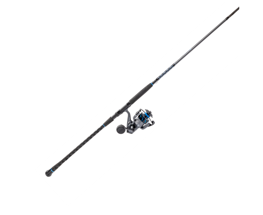best pen spinning combo Quantum MT6000902MH1530 Merit 6000 Spinning Combo 9' 15-30lb
