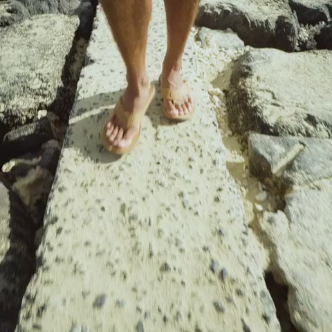 Olukai Tuahine Leather Sandles