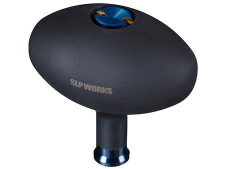 Daiwa SLP Works High Grip Rubber Egg Knob for 2025 Saltiga-Power Handles & Knobs-Daiwa-Navy w/ Gold Accent-Tackle World