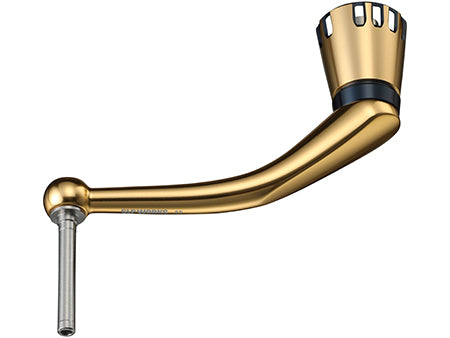 Daiwa SLP Works Spinning Reel Handle Arm for 2025 Saltiga-Power Handles & Knobs-Daiwa-Gold/Navy-85mm-Tackle World
