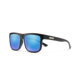 Suncloud Quiver Polarized Sunglasses-Sunglasses-Suncloud-Matte Black Frame w/ Blue Mirror-Tackle World