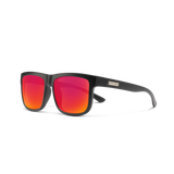 Suncloud Quiver Polarized Sunglasses-Sunglasses-Suncloud-Matte Black Frame w/ Red Mirror-Tackle World