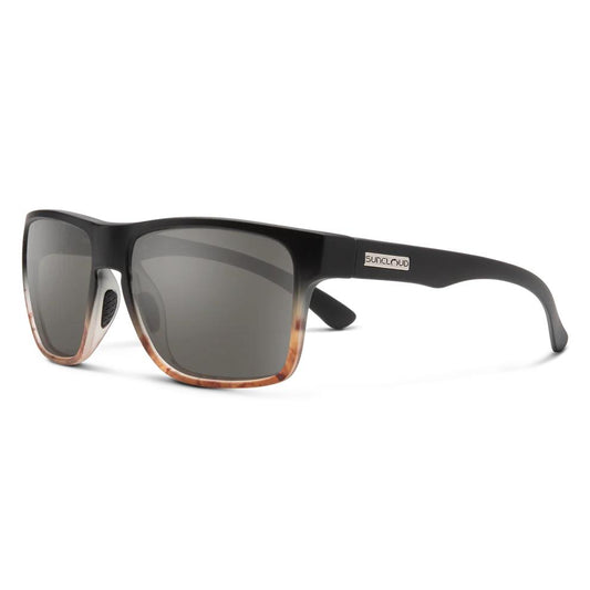 Suncloud Rambler Polarized Sunglasses-Sunglasses-Suncloud-Black Tortoise Fade Frame w/ Gray Mirror-Tackle World