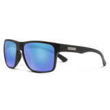 Suncloud Rambler Polarized Sunglasses-Sunglasses-Suncloud-Matte Black Frame w/ Blue Mirror-Tackle World