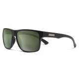 Suncloud Rambler Polarized Sunglasses-Sunglasses-Suncloud-Matte Black Frame w/ Gray Green Mirror-Tackle World