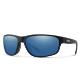 Smith Redding 2 Polarized Sunglasses-Sunglasses-Smith-Matte Black Frame w/ Blue Mirror-Tackle World