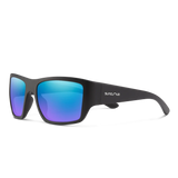 Suncloud Sculpin Polarized Sunglasses-Sunglasses-Suncloud-Matte Black Frame w/ Blue Mirror-Tackle World