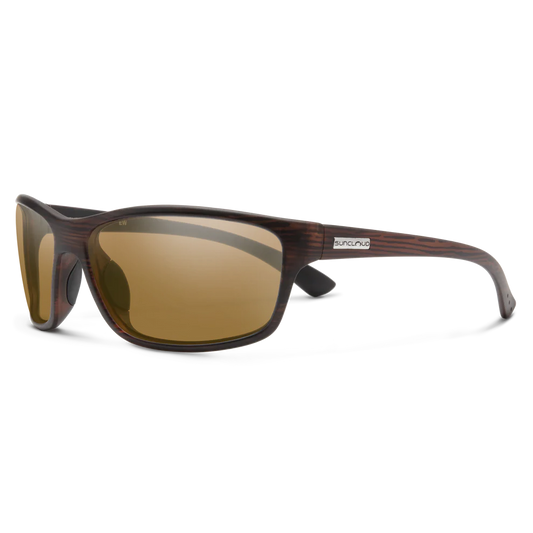 Suncloud Sentry Polarized Sunglasses-Sunglasses-Suncloud-Matte Burnished Brown Frame w/ Brown Mirror-Tackle World