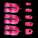 Stack Tackle Skirted Screwy Head 5/0 Jigs-Lures-Stack Tackle-Pink/Glow-Tackle World