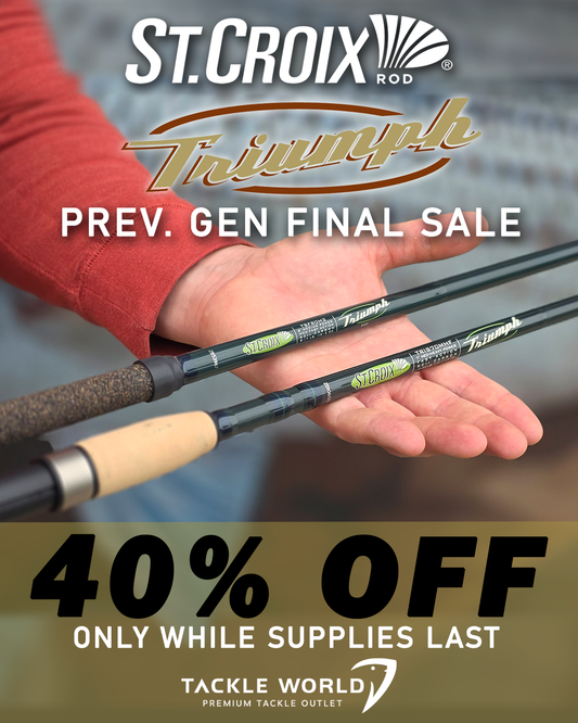 St. Croix Triumph Travel Spinning Rods *Final Sale*