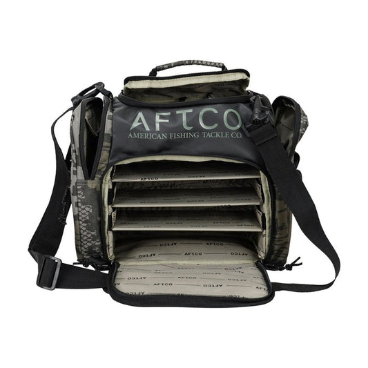 AFTCO Tackle Bags Green Digi Camo