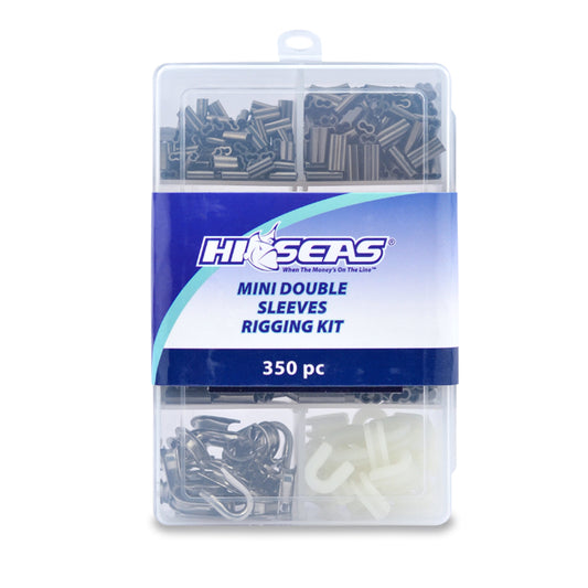 Hi-Seas Copper Mini Double Barrel Sleeves Rigging Kit-Terminal Tackle-American Fishing Wire-Tackle World