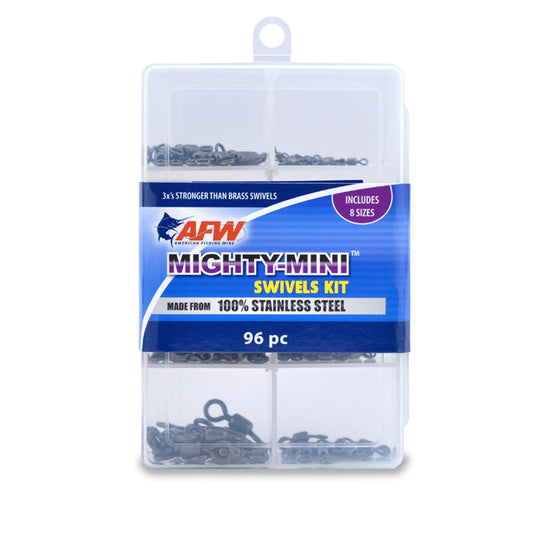 American Fishing Wire Stainless Steel Crane Swivels Kit-Terminal Tackle-American Fishing Wire-Tackle World