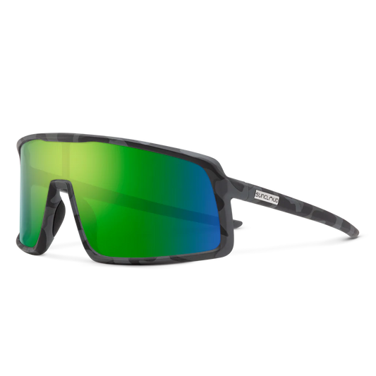 Suncloud Upshot Polarized Sunglasses-Sunglasses-Suncloud-Matte Stonefish Frame w/ Green Mirror-Tackle World