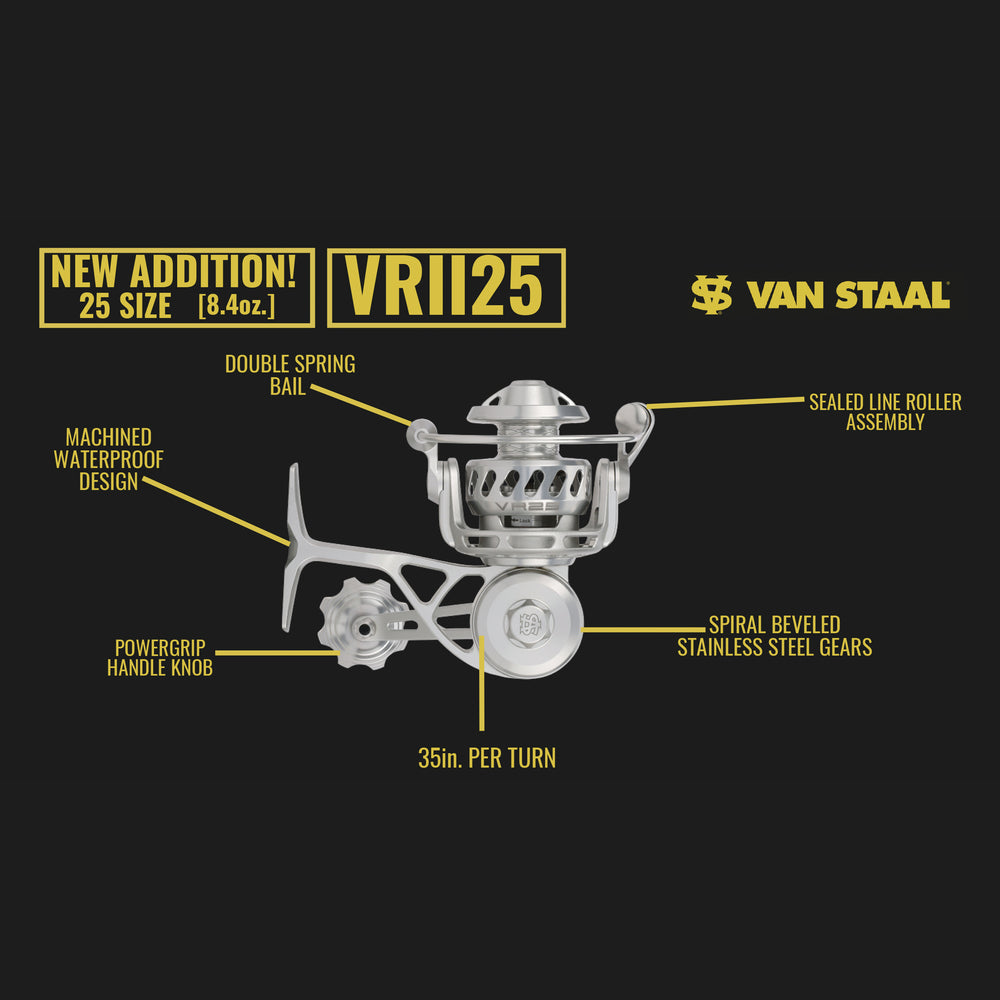 Van Staal VRII Spinning Reels (Pre-Order)-Reel-Van Staal-Tackle World