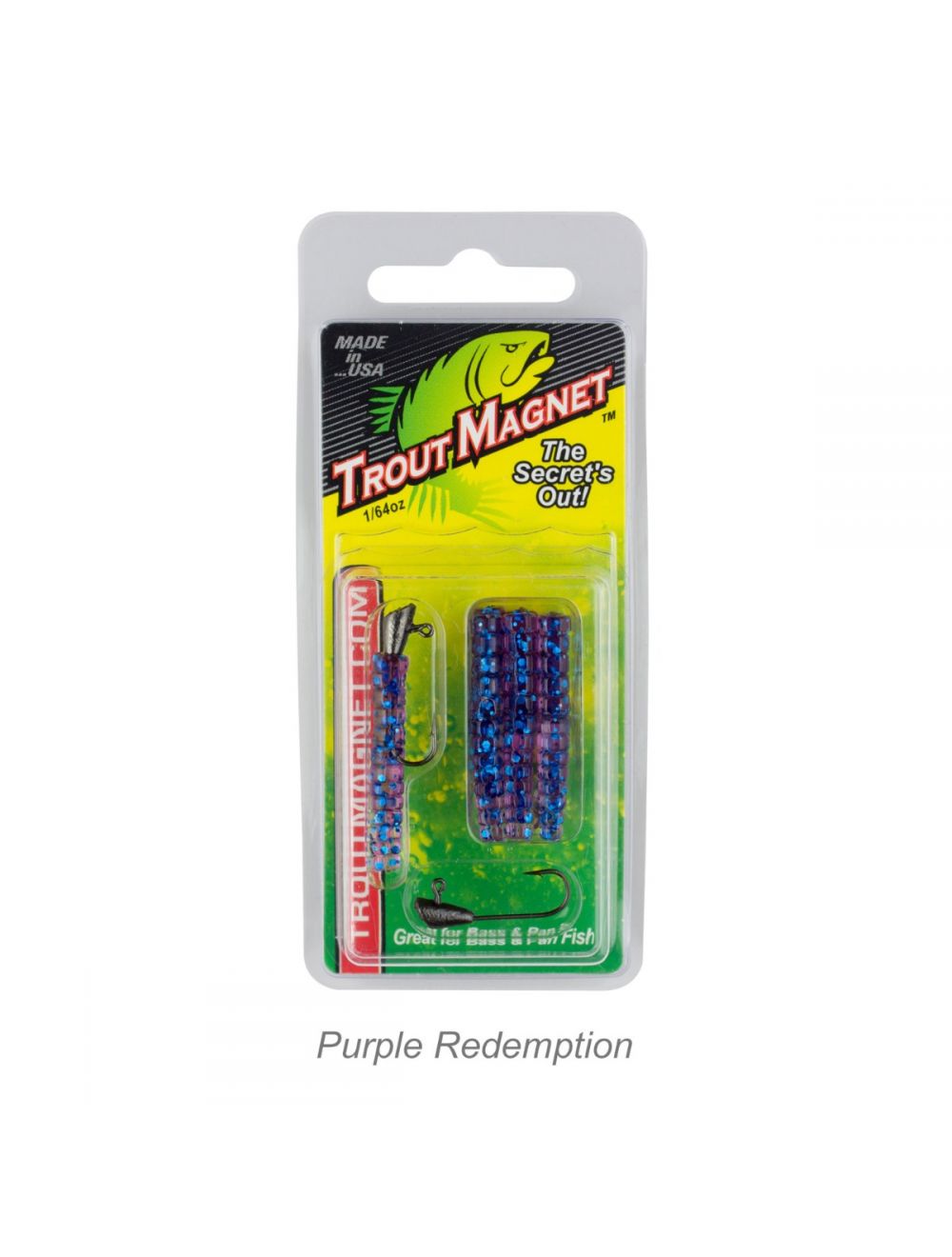 Leland Lures Trout Magnet 9pc Packs - Purple Redemption