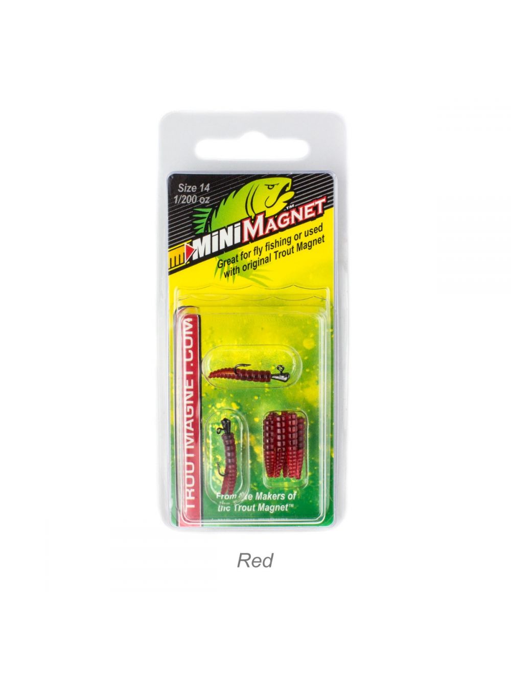 Leland Lures Mini Magnet 10pc Packs - Red